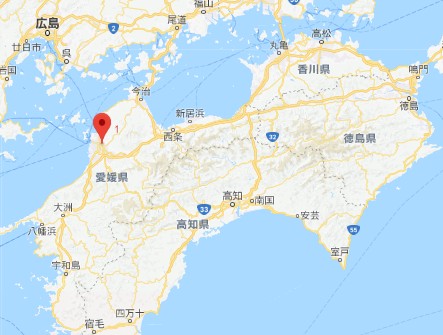 愛媛県で自毛植毛が受けられるクリニックの地図